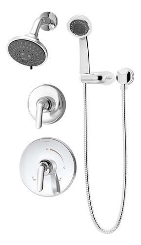 Symmons -1.5-trm Elm 2-handle 5-spray Shower Trim Con 3 Pul.