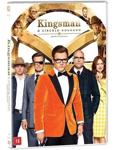 Dvd - Kingsman 2 - O Círculo Dourado - ( 2017 ) - Lacrado