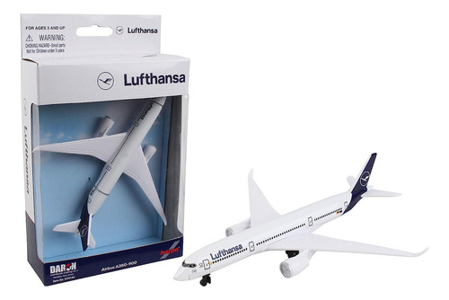 Daron Lufthansa A350 - Plano Único, Color Blanco