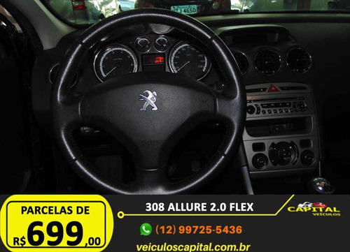 Imagem 15 de 15 de Peugeot 308 Allure 2.0 Flex 16v 5p Mec