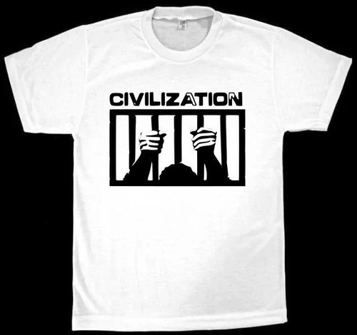 Civilization - Camiseta Personalizada 100% Algodão
