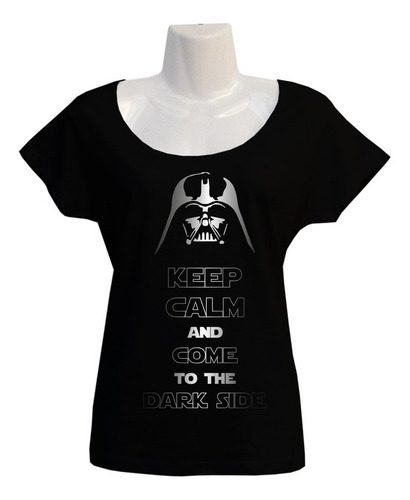 Polera Star Wars - Escotada - Dark Vader - Keep Calm