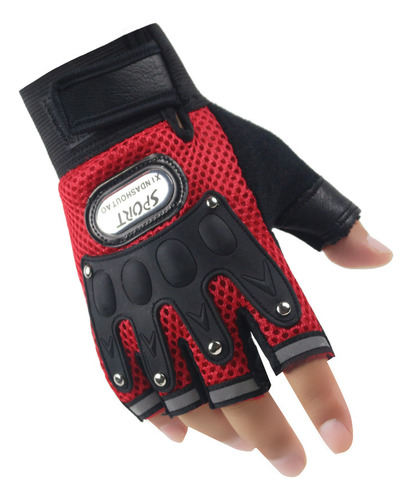 Guantes Para Montar En Moto, Medio Dedo, Guantes Tácticos