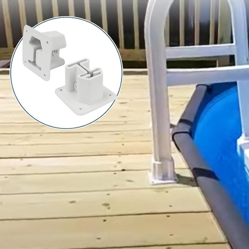 Soporte De Escalera Para Piscina Instalación En Cubierta Bri