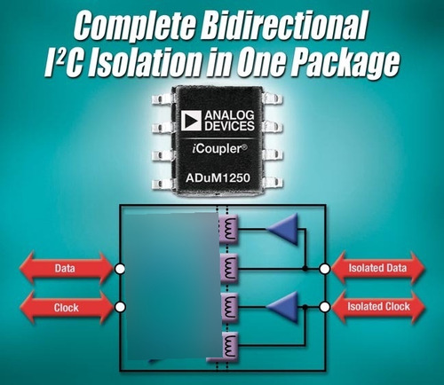 Aislador  Bus I2c Adum1250 Arduino Raspberry Pic