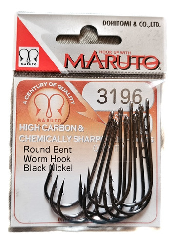 Anzuelo Maruto 3196 #3/0 #2/0 10pcs