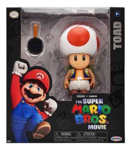 Super Mario The Movie Toad Figura De 11 Cm.