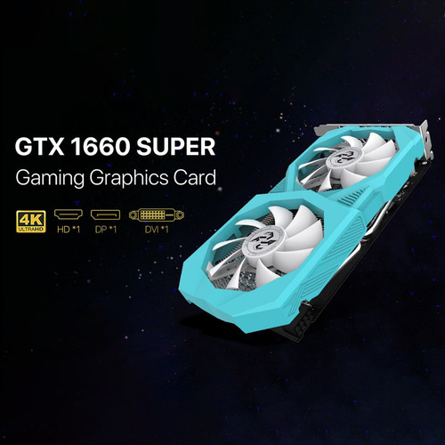 Imagen 2 de 8 de Tarjeta De Vídeo Para Juegos Peland Gtx1660 Super 6gb Geforc