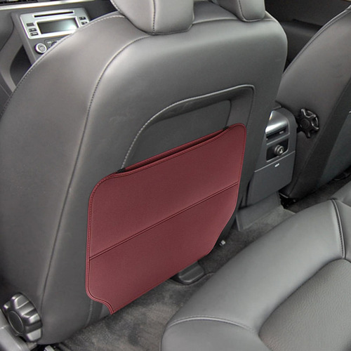 Almohadilla Para Patada Trasera De Asiento 2 Piezas Rojo