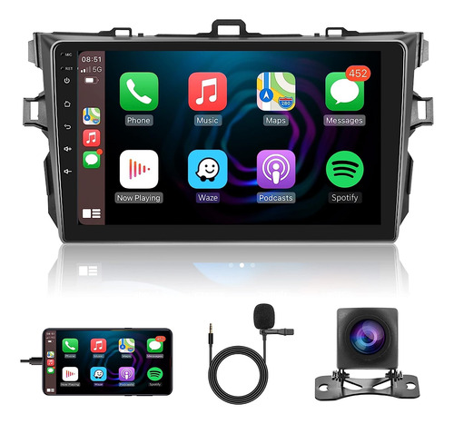 2g 32g Android Inalámbrico Apple Carplay Estéreo Para Automó