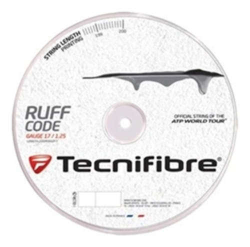 Tecnifibre Ruff Code - Cuerda Tenis X 200m - 1.25/17