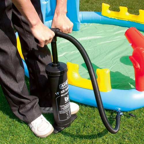 Imagen 7 de 9 de Bestway Inflador Bomba Inflable Pileta 40cm 62029 Bigshop