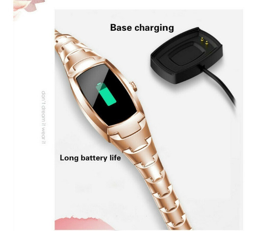 Imagen 8 de 10 de Smartwatch H8 Pro Reloj Inteligente De Dama Lujo Android Ios