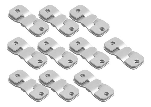 A, 10x Soporte Montaje Empotrado Gancho For Colgar Pequeño