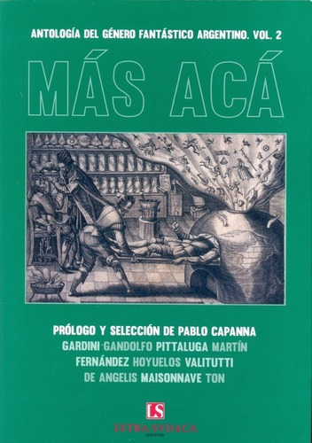 Mas Acá (vol. 2) - Aa.vv, De Aa. Vv.. Editorial Letra Sudaca En Español