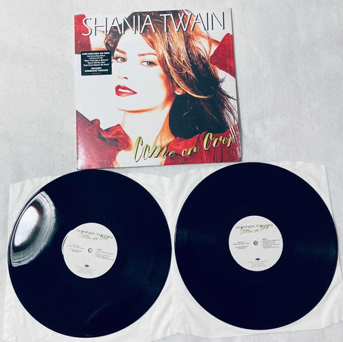 Shania Twain Come On Over Lp Vinyl Vinilo Ed Usa 2016 2ble
