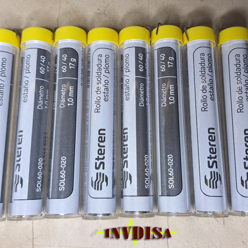 Tubo De 17 Gramos De Soldadura Con Aleación Sol60-020