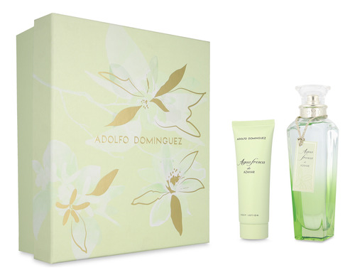 Set Agua Fresca De Azahar Adolfo Dominguez 2pz - Mujer