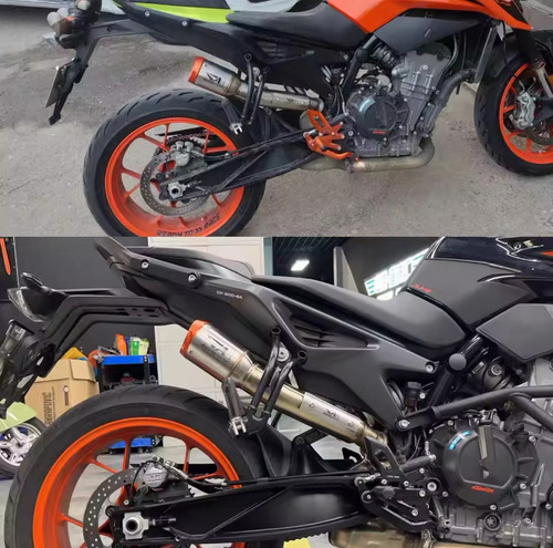 Sistema De Escape Para Ktm Duke 790 890 R Gp Austin Racing