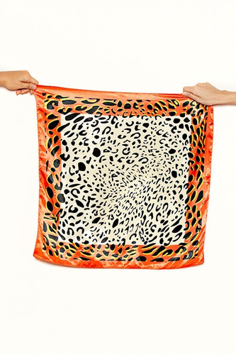 Pañuelo Brilloso 60cm Animal Print 60ba781