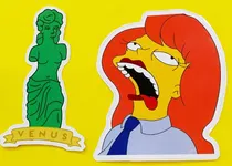 Comprar X13 Calcomanías Simpsons Stikers Vinilo 10cm Homero Bart 