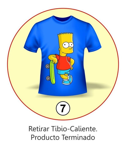 Imagen 10 de 10 de Vinilo Sublimable Textil Termotransferible Camiseta