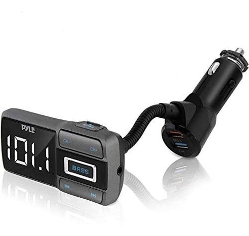 Transmisor Fm Bluetooth Para Coche Con Usb Pyle Pbt99