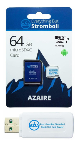 Azaire Memoria Microsd Adaptador Para Telefono Samsung 1