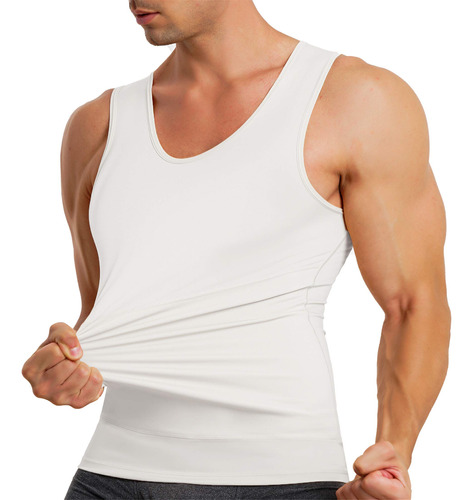 Tailong Camiseta Compresion Para Hombre Adelgazante Cuerpo