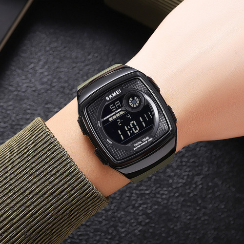 Reloj Electrónico Cuadrado Impermeable Skmei 2208