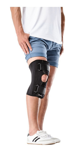 Imagen 2 de 9 de Rodillera Abierta Con Articulación Neoprene Ptm Oficial