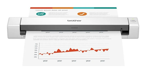 Escaner Brother Portatil Ds640 600dpi A4 Color Usb 16ppm Sf