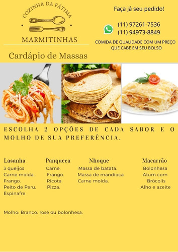 Imagem 1 de 5 de Marmitas Congeladas