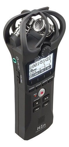 Zoom H1n Ultra Portable Digital Recorder, 96khz/24bit Linear