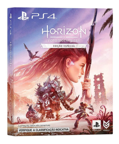 Horizon Forbidden West Edição Especial Ps4 Físico Lacrado