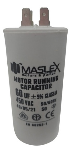 Capacitor  De Marcha 60 Mf 450vac Voltio Tienda Chacaito