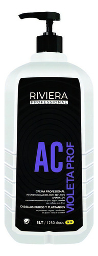  Acond Violeta Profesional Riviera 5l Rubios Platinados