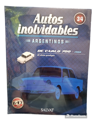 Coleccion Autos Inolvidables Argentinos De Carlo 700 Salvat