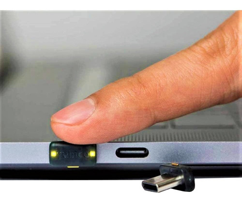 Imagen 4 de 5 de Yubikey 5c Nano Usb Tipo C Llave Seguridad Fido2 U2f!