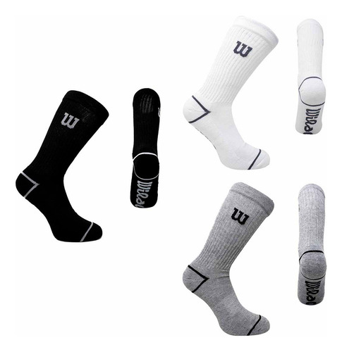 Calceta Wilson Paquete De 10 Pares Hombre Multifilamento