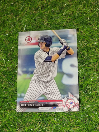 Cv Wilkerman García Rookie 2017 Bowman Prospects Yankees 