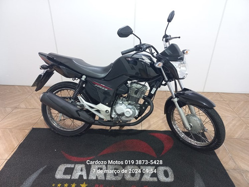 Honda Cg 160 Start 2021 Preta