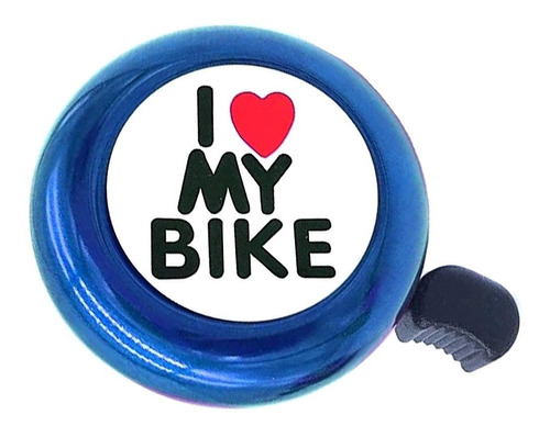 Campana De Bicicleta I Love My Bike Sonido Ring Ring Clásico