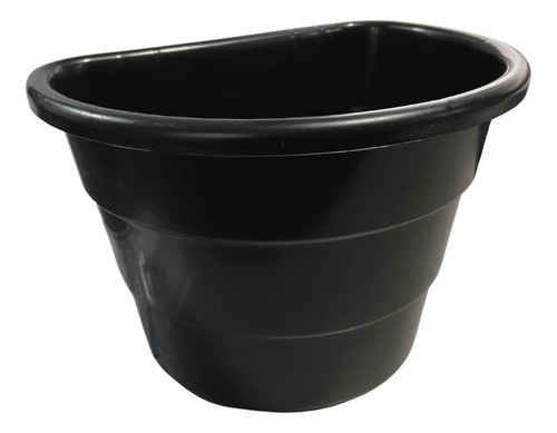 40 Unidades Vaso Arandela Plástico Preto Duro 3 L Liso