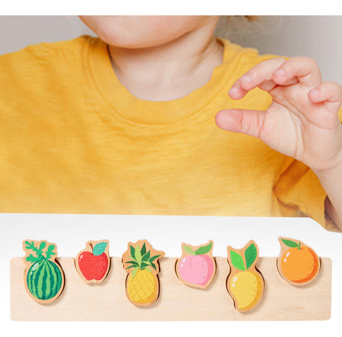 Rompecabezas A Juego Tablero De Juguete Interactivo Fruta