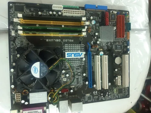 comprar Placa Mãe Asus P5ld2 Deluxe Socket 775 Ddr2 Defeito 