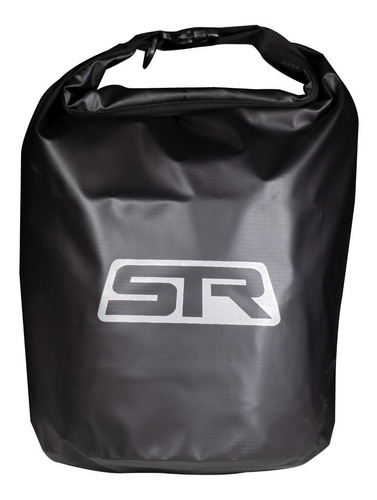 Bolsa Seca Impermeable Dry Bag Color Negra De 20lts 