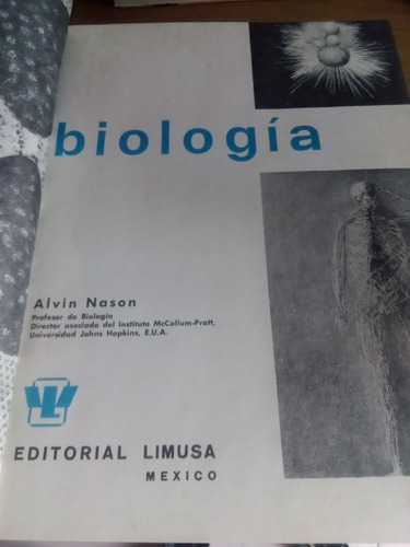 Libro De Biología - Alvin Nason