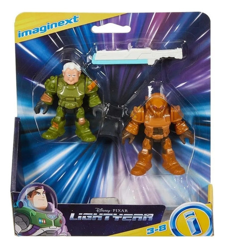 Imaginext Figuras Lighyear Disney 4 Figuras