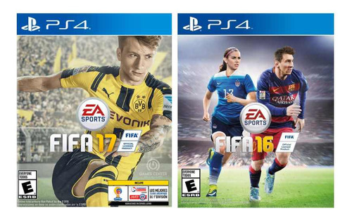 Fifa 16 Fifa 17 2016 2017 Ps4